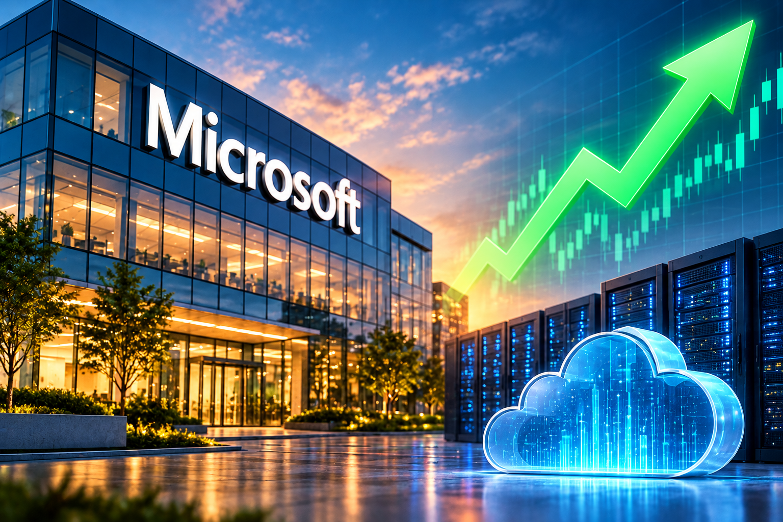 Microsoft beats expectations fueled by Azure cloud business