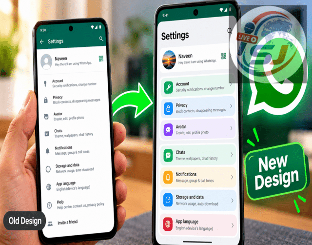 WhatsApp new update 2026: Android settings menu to get a fresh design ...