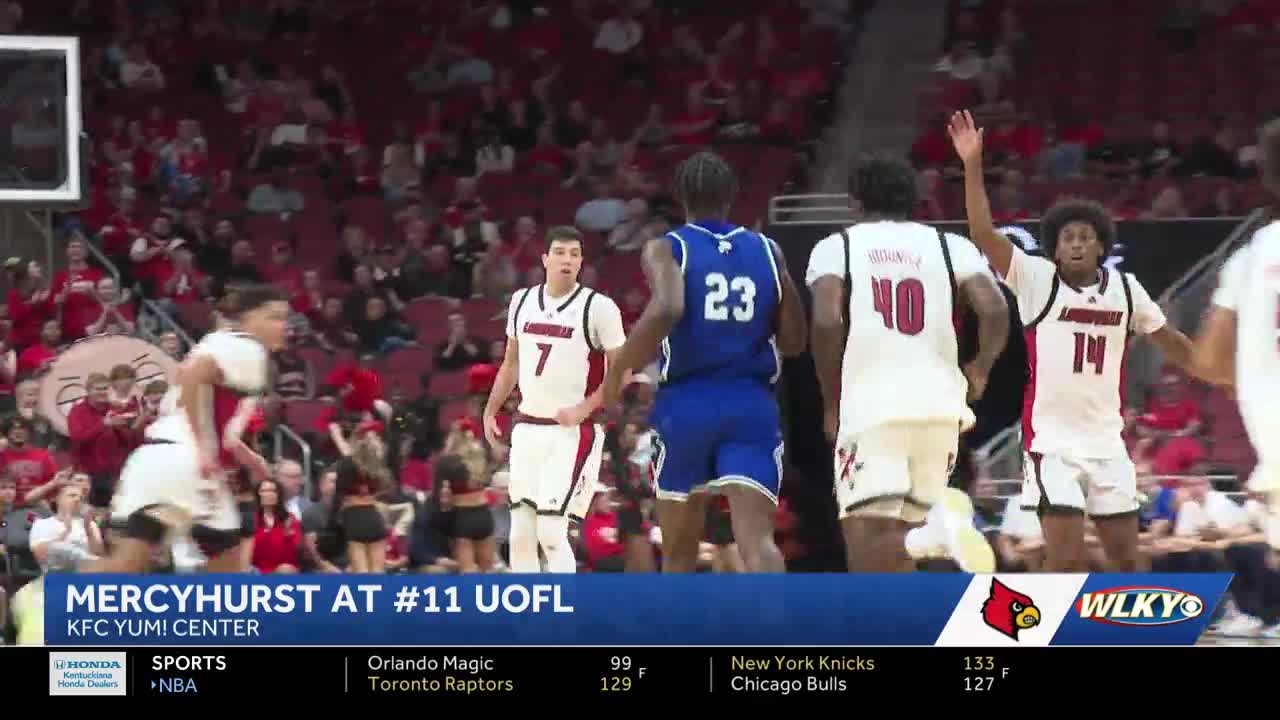 UofL beats Mercyhurst in exhibition