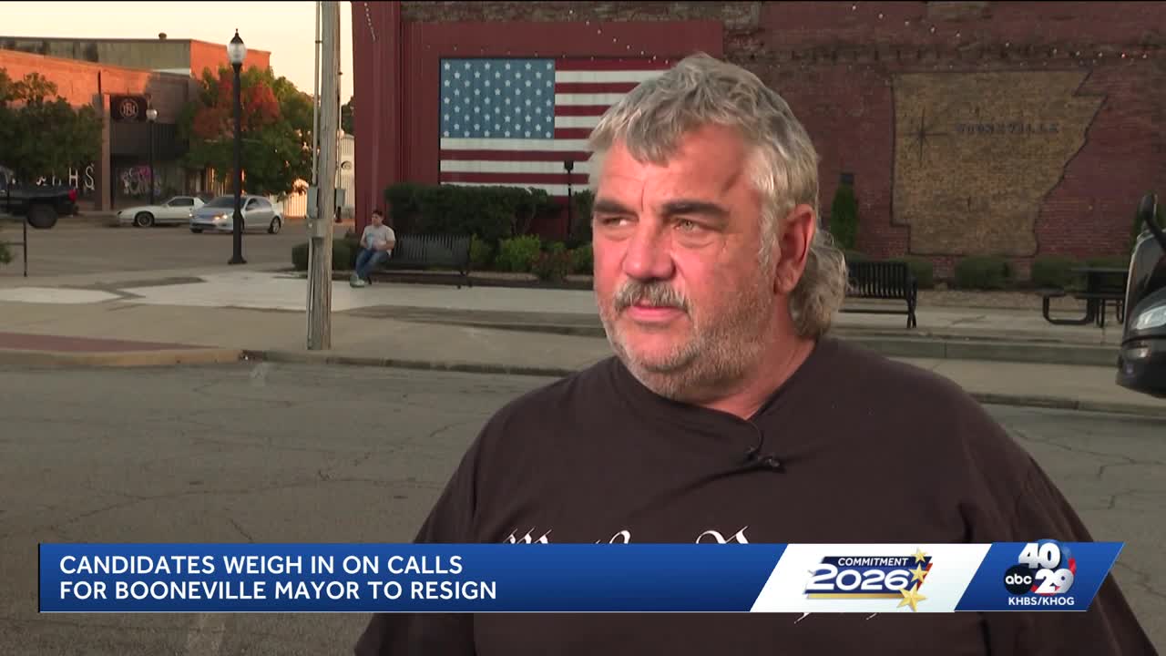 Booneville mayor candidates weigh in on calls for Mayor Edgar Baker to ...