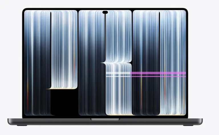 L’étrange fond d’écran officiel du MacBook Pro tactile amuse le web ...