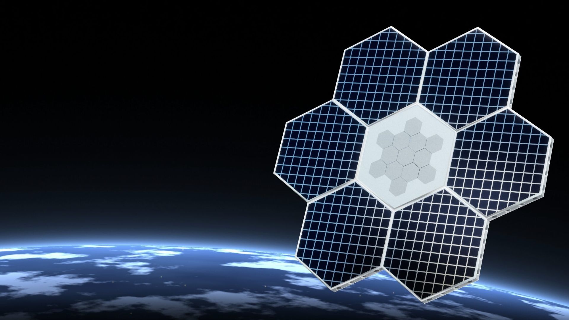 Shape-shifting space tiles to assemble, split and rebuild spacecraft ...