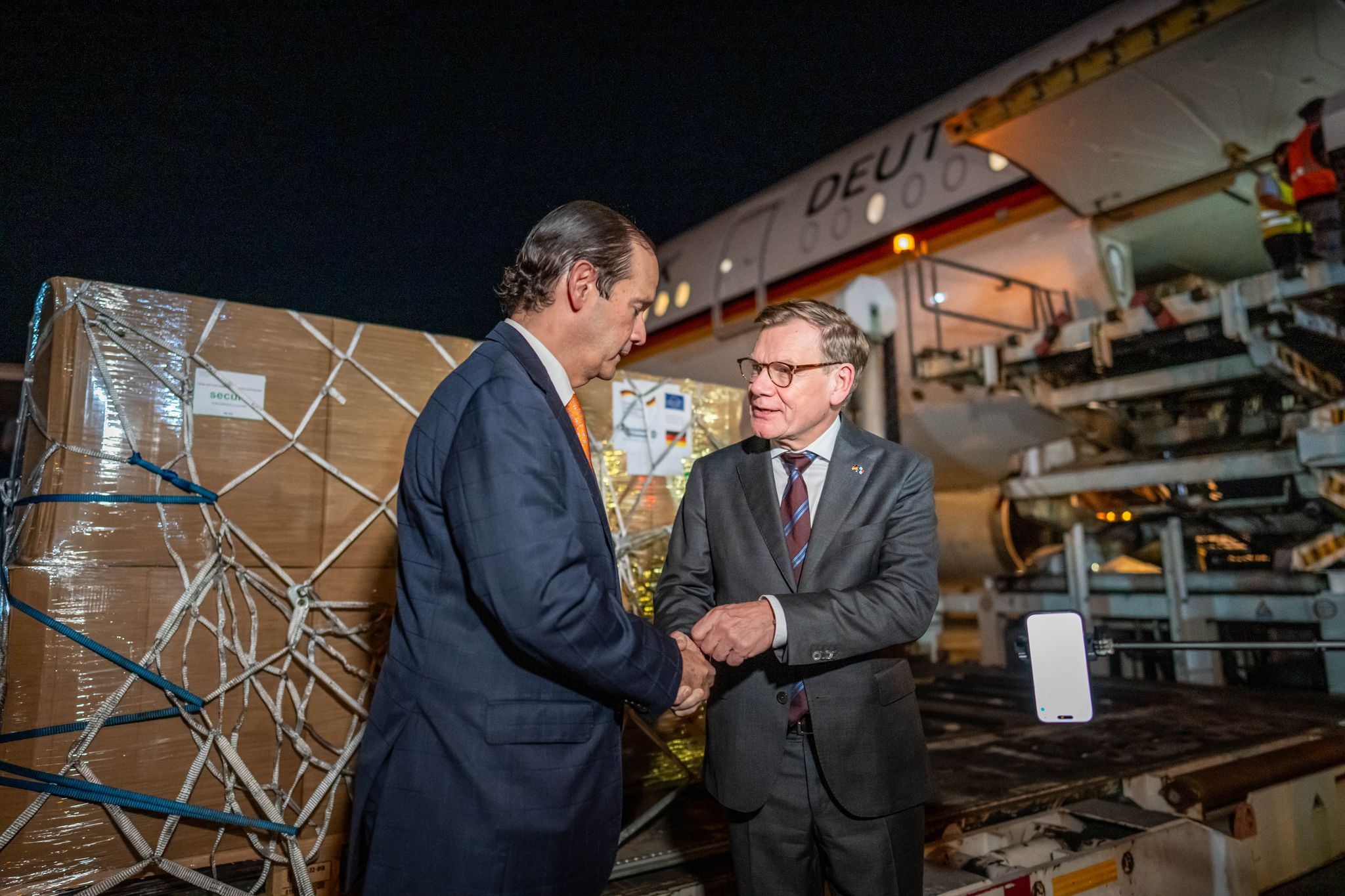 Germany delivers earthquake relief supplies to Panama