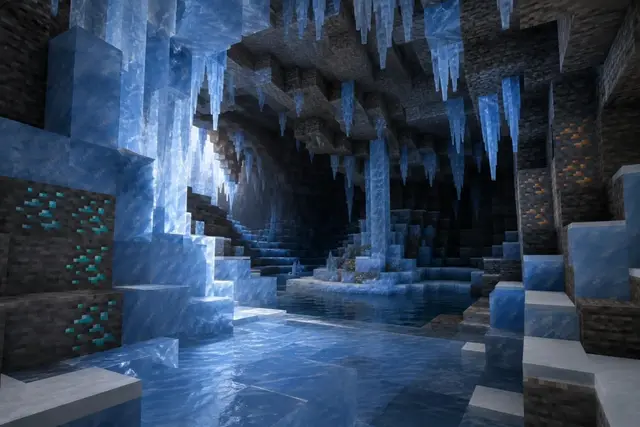 Minecraft's ice caves update revives mining with new challenges and rewards