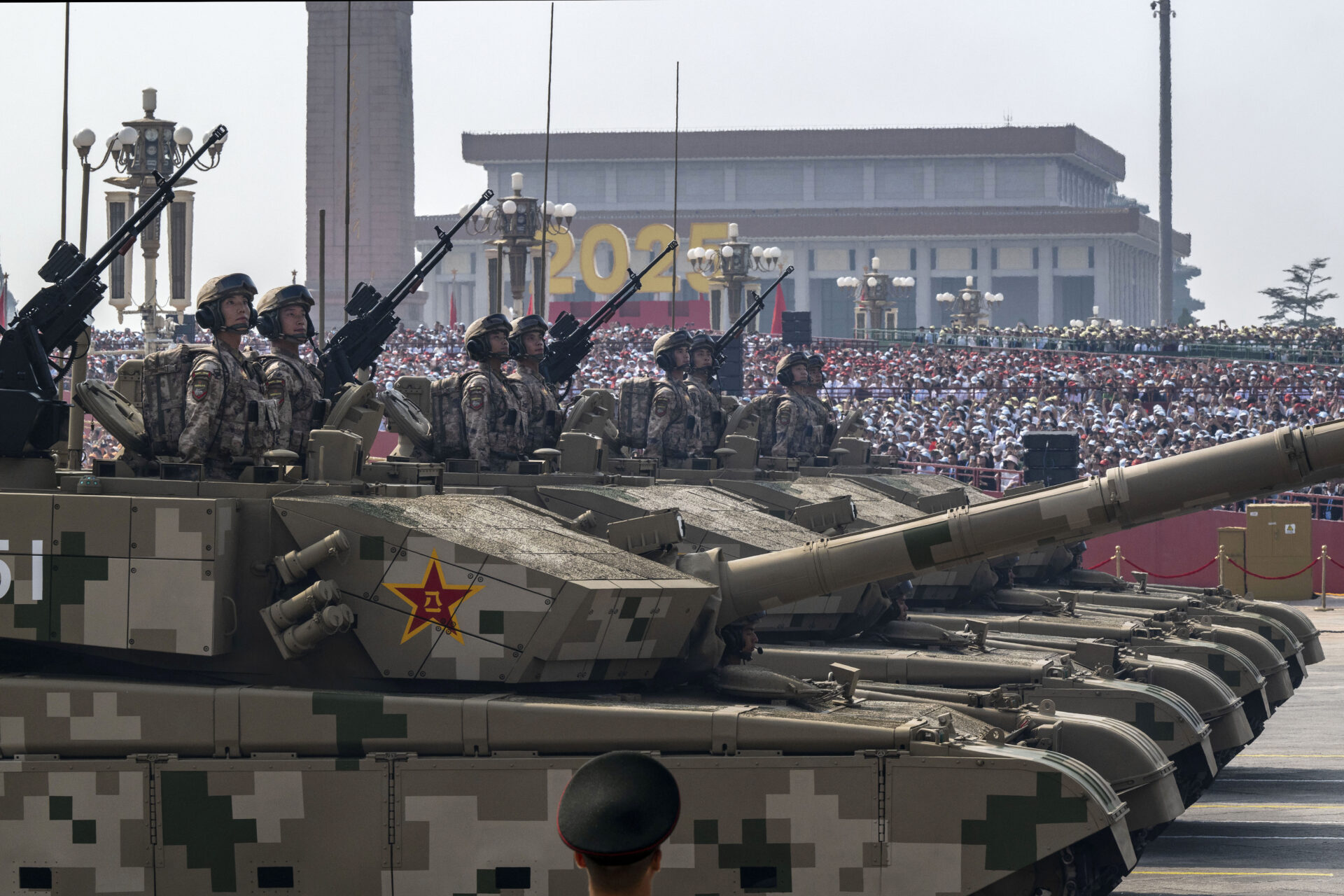 Who has the most tanks