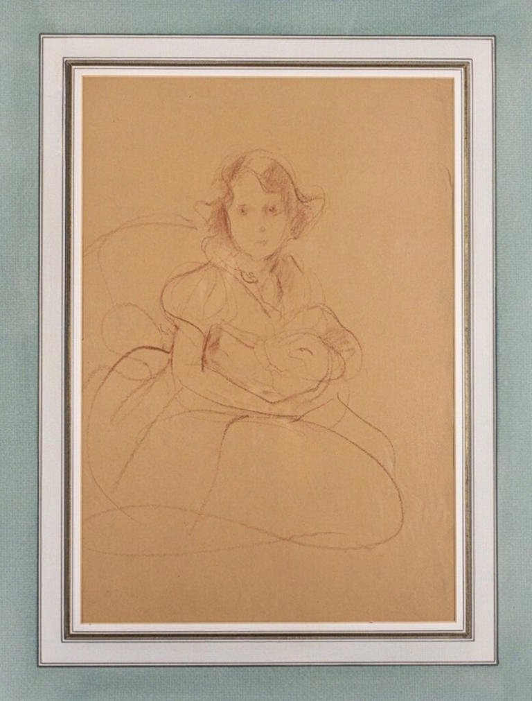 Sketch of Queen Elizabeth II aged six sells for £8,700