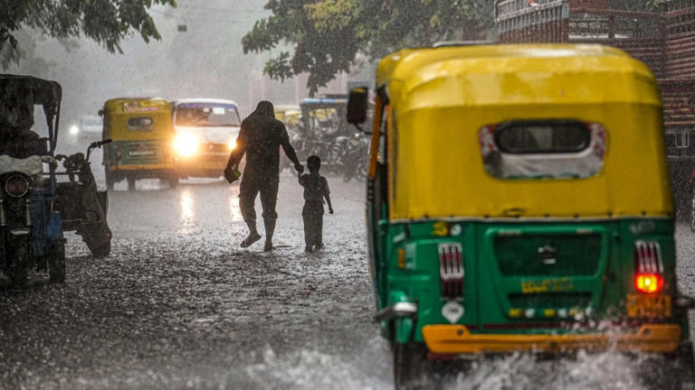 Yellow alert issued for rain in Delhi. Will the capital breathe cleaner ...