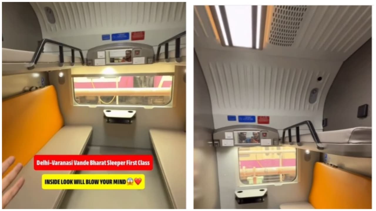 Privacy button, plush berths, blur windows: A sneak peek inside New ...