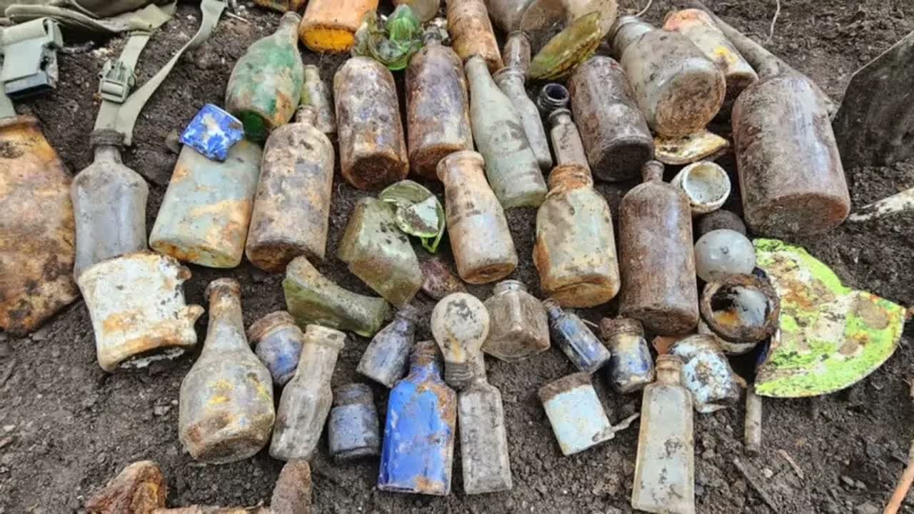 A treasure hunter's hands started shaking after he dug up an old ...