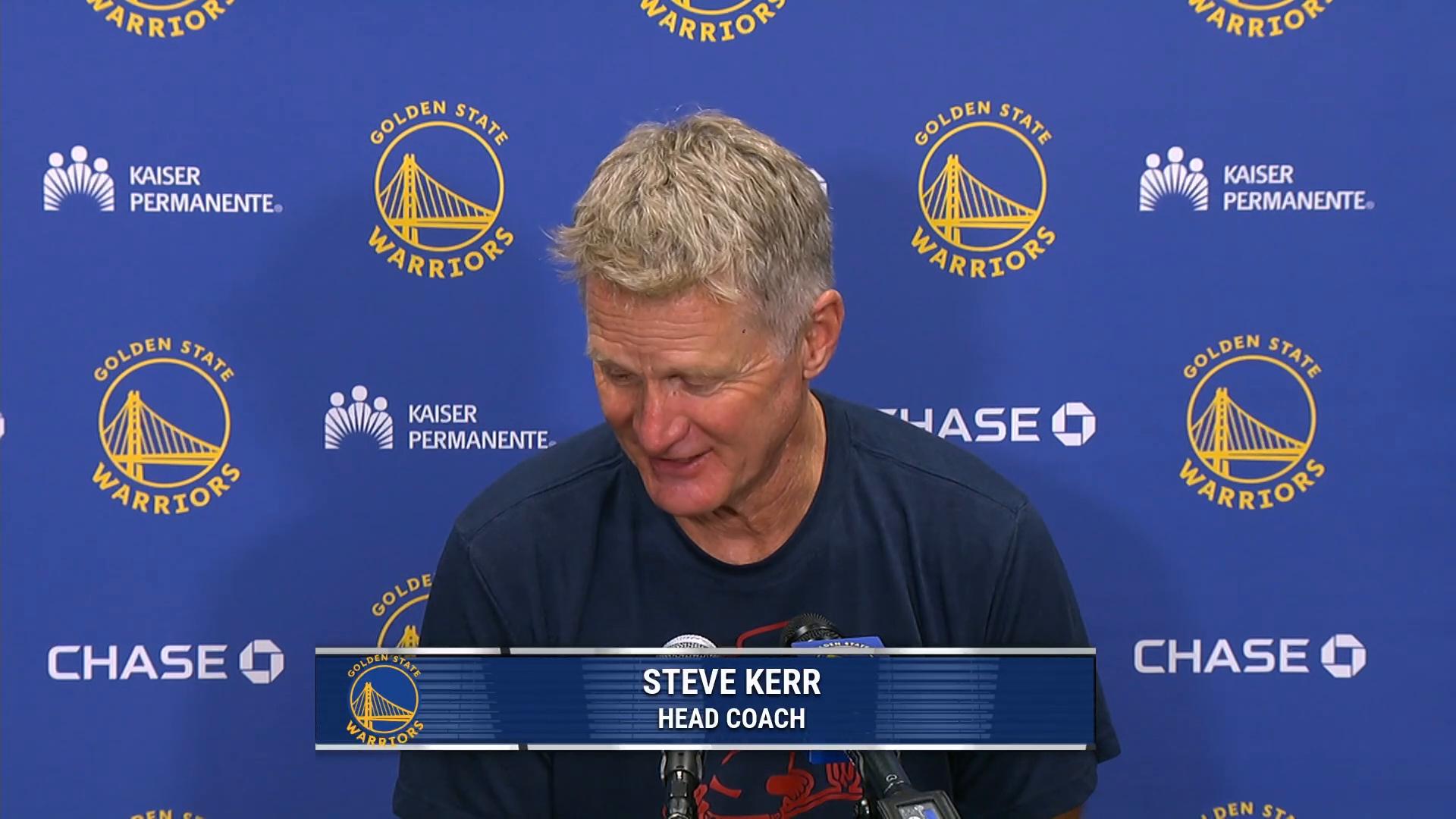 That guy is amazing - Steve Kerr on Steph Curry's season-high 44 points ...