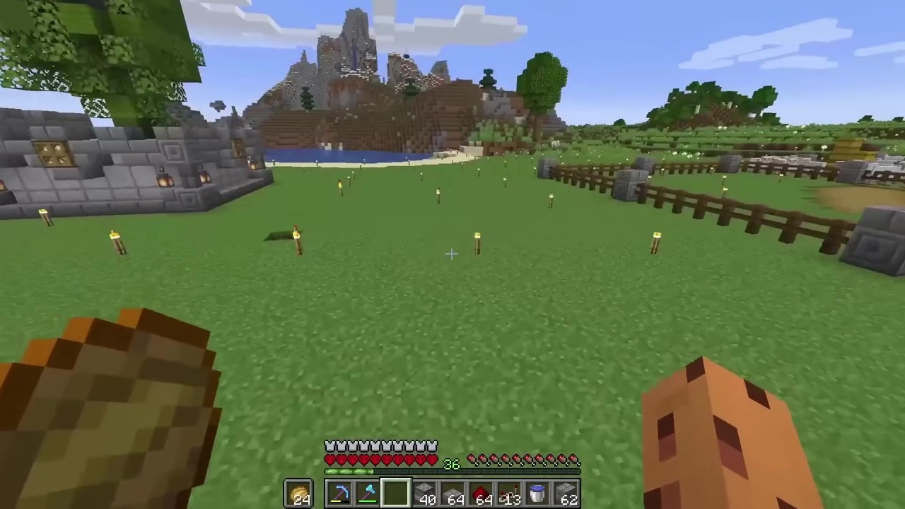 aCookieGod builds a TNT rail gun in Minecraft hardcore