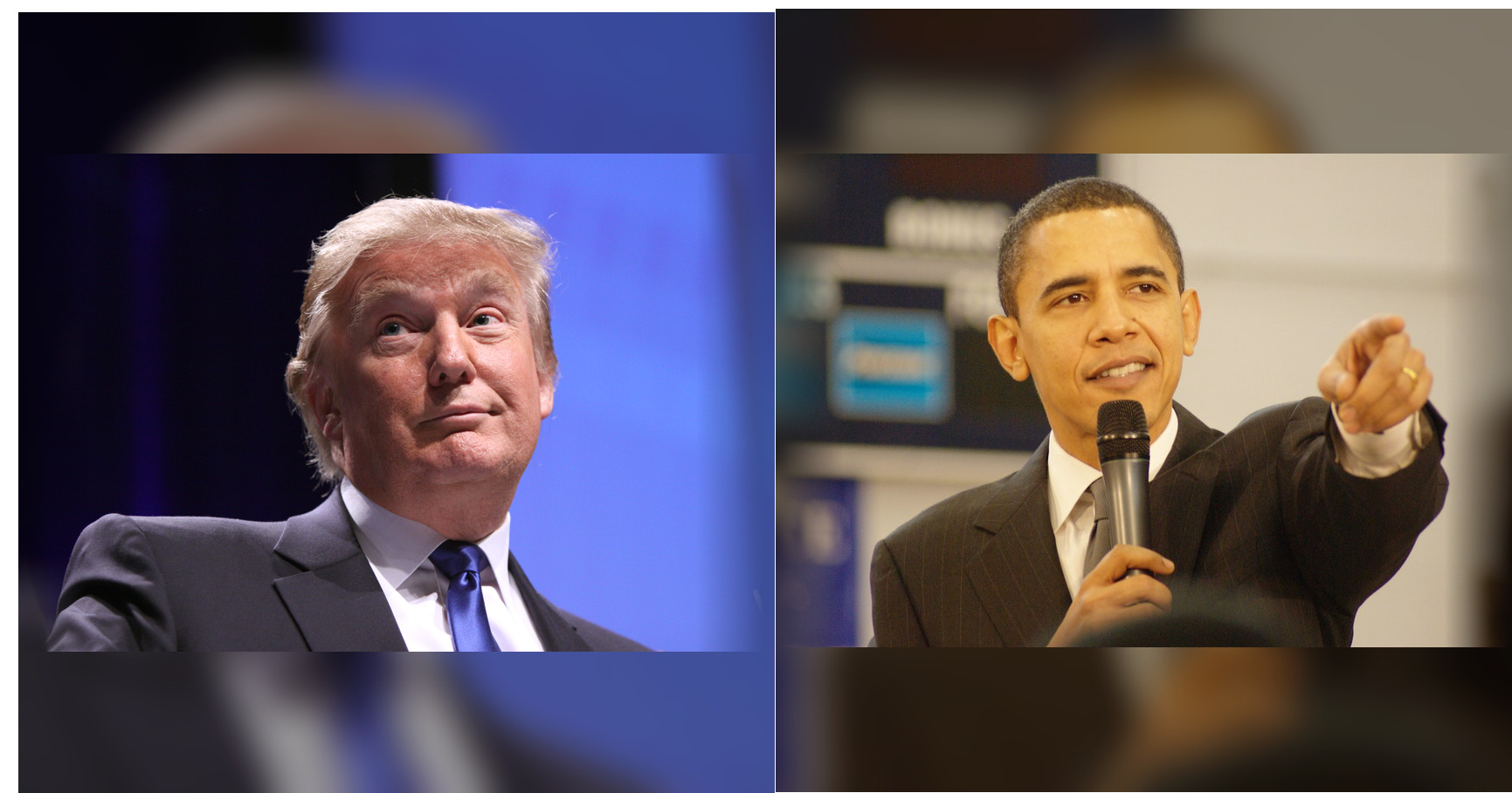 Obama mocked the White House renovation — and Trump spent a rally answering