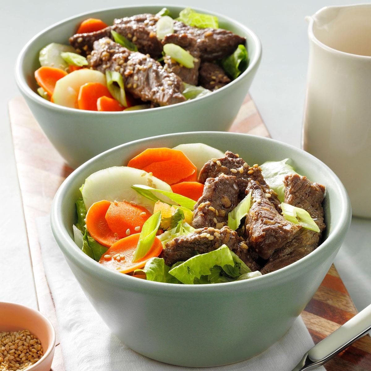 Bulgogi salad bowl