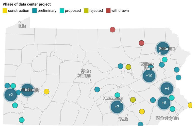 Garrity, Pa. legislative candidates weigh in on data centers amid ...