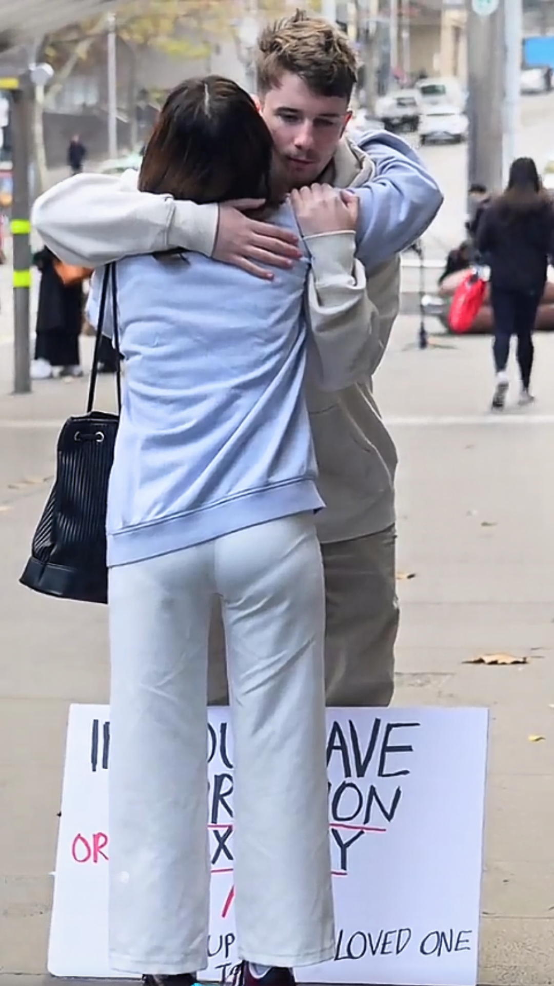 An emotional moment highlighting the importance of mental health