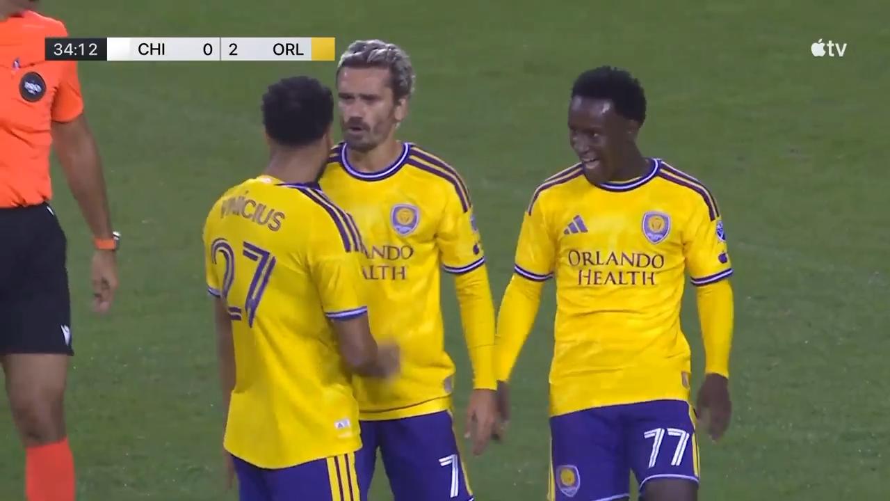 Antoine Griezmann scores 14th goal of the season as Chicago Fire hold ...