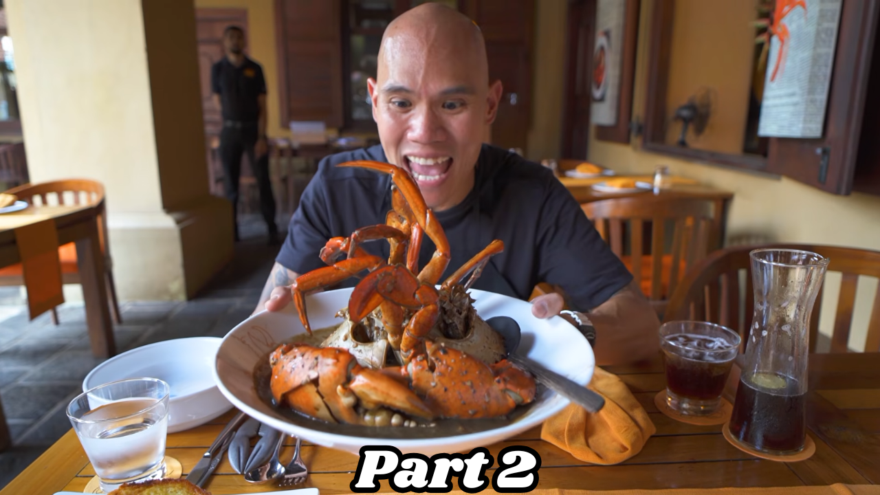 Colombo street food featuring hoppers kottu roti and giant crabs part 2