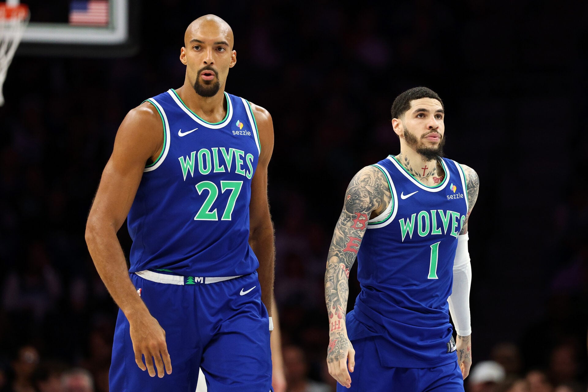 LaMelo Ball and Timberwolves’ teammate seen yelling at Rudy Gobert ...