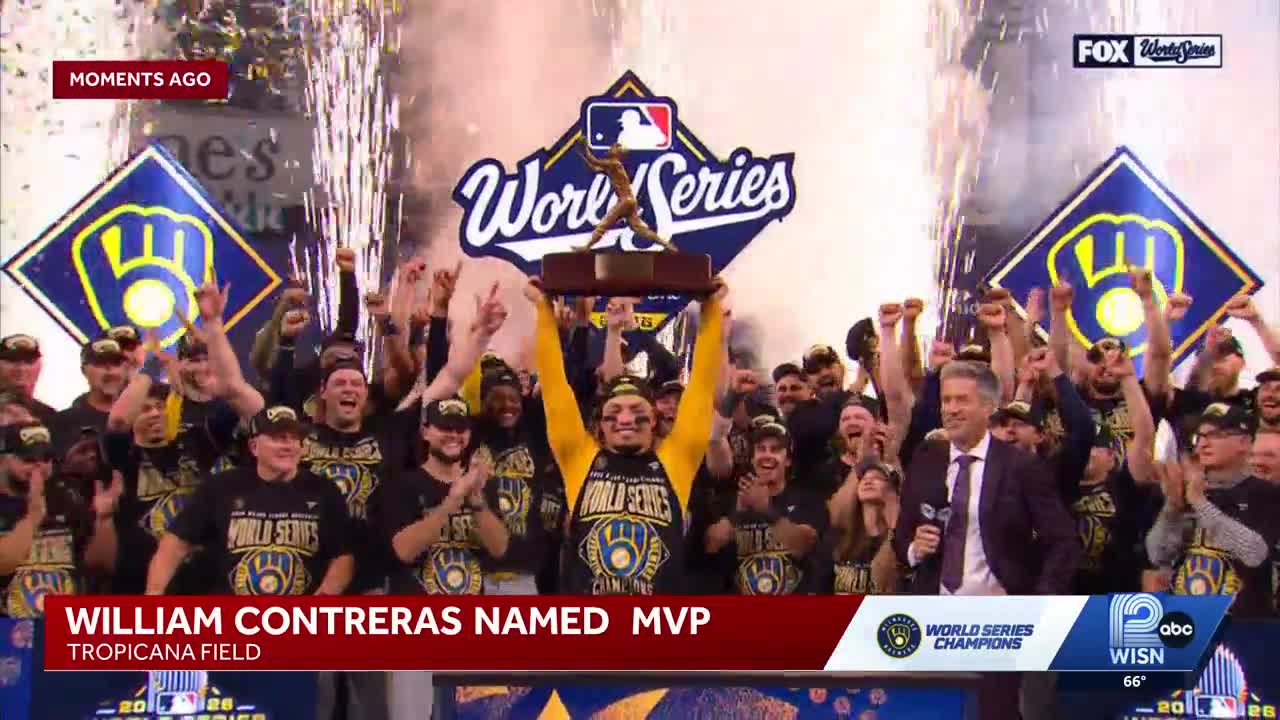 William Contreras wins World Series MVP with .381 average, 10 ABS overturns