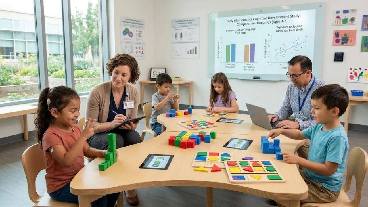 Study finds deaf children exposed to sign language from birth perform ...