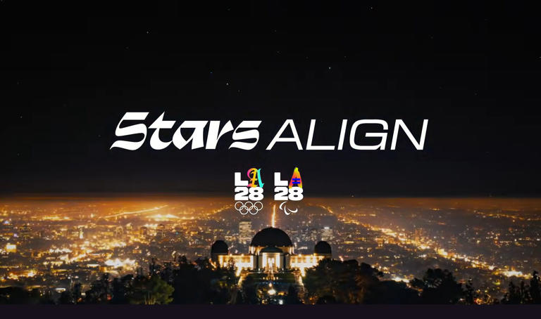LA 2028 Olympics unveils 'Stars Align' slogan