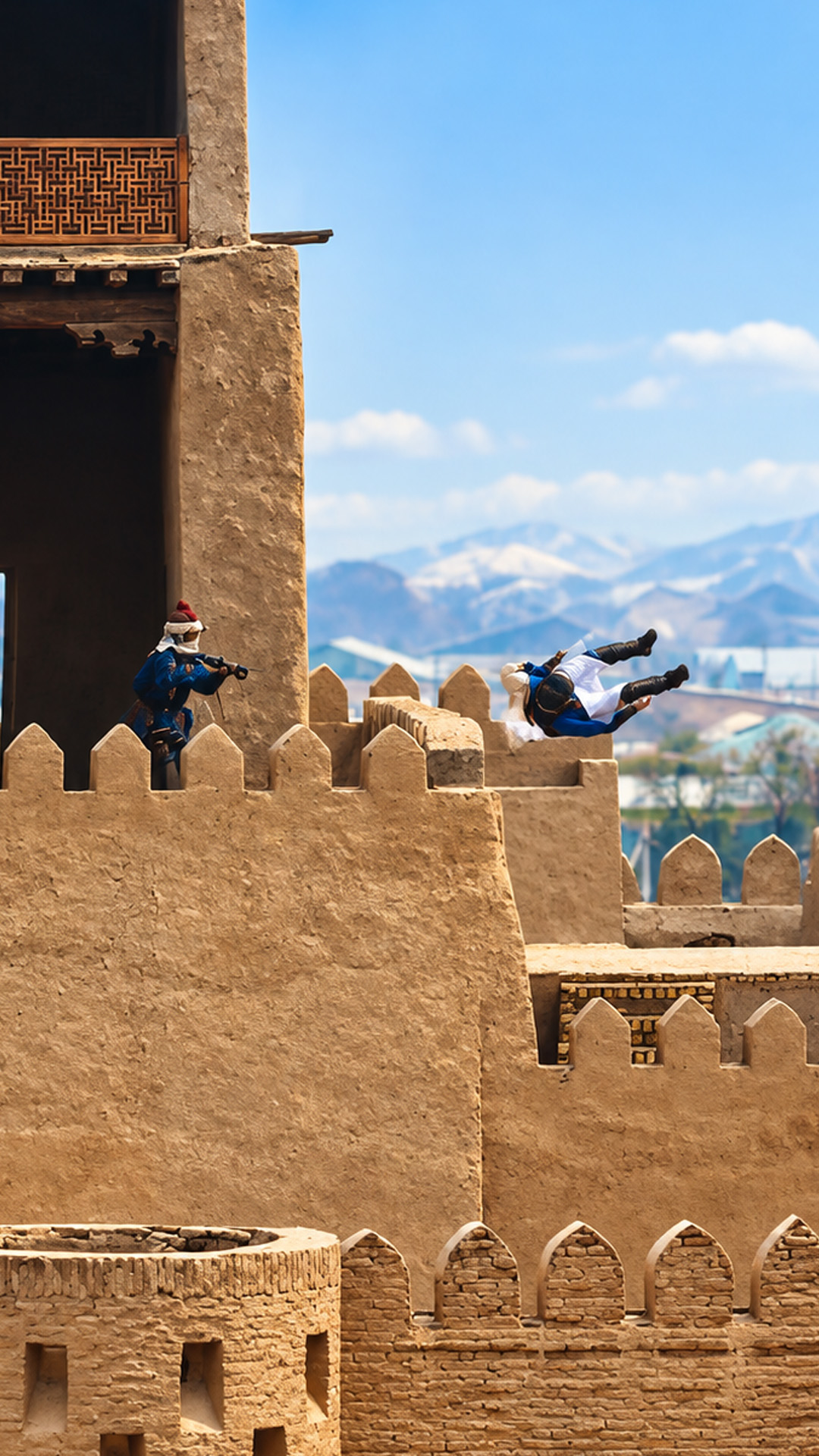 El príncipe de Persia cobra vida en una huida de parkour por una fortaleza