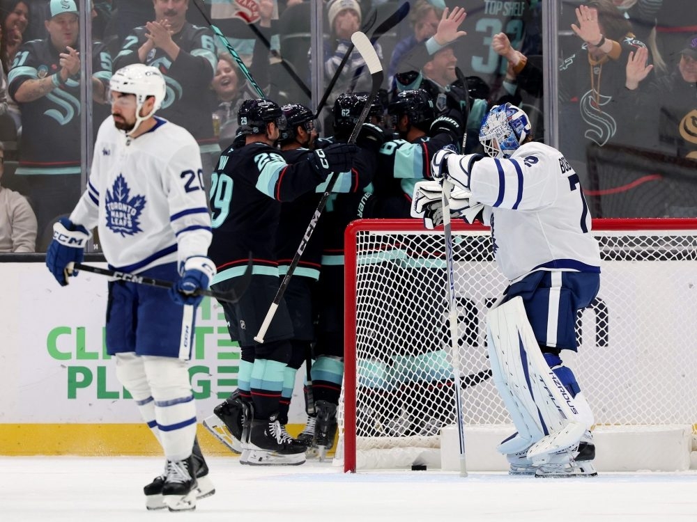 Gavin McKenna's milestone night for Maple Leafs undone by Sergei ...