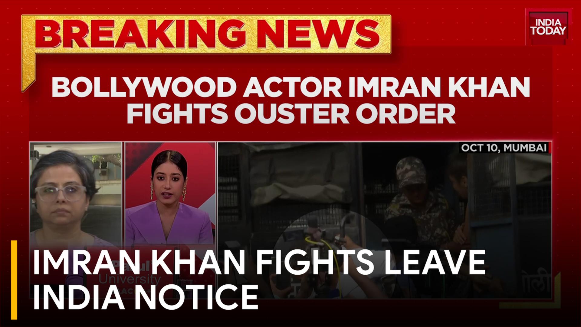 Actor Imran Khan fights leave India notice, seeks evidence after Mumbai ...