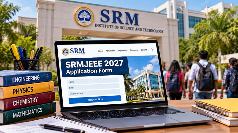 SRMJEEE 2027 application form soon? Check registration dates from the ...