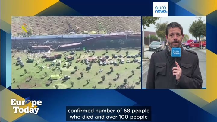 Europe today: Second high-speed rail disaster in nine months leaves ...