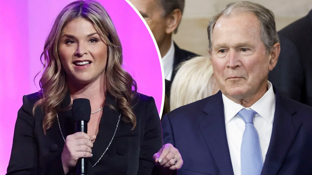 Jenna Bush Hager says dad George W Bush had to take care of heartbroken ...