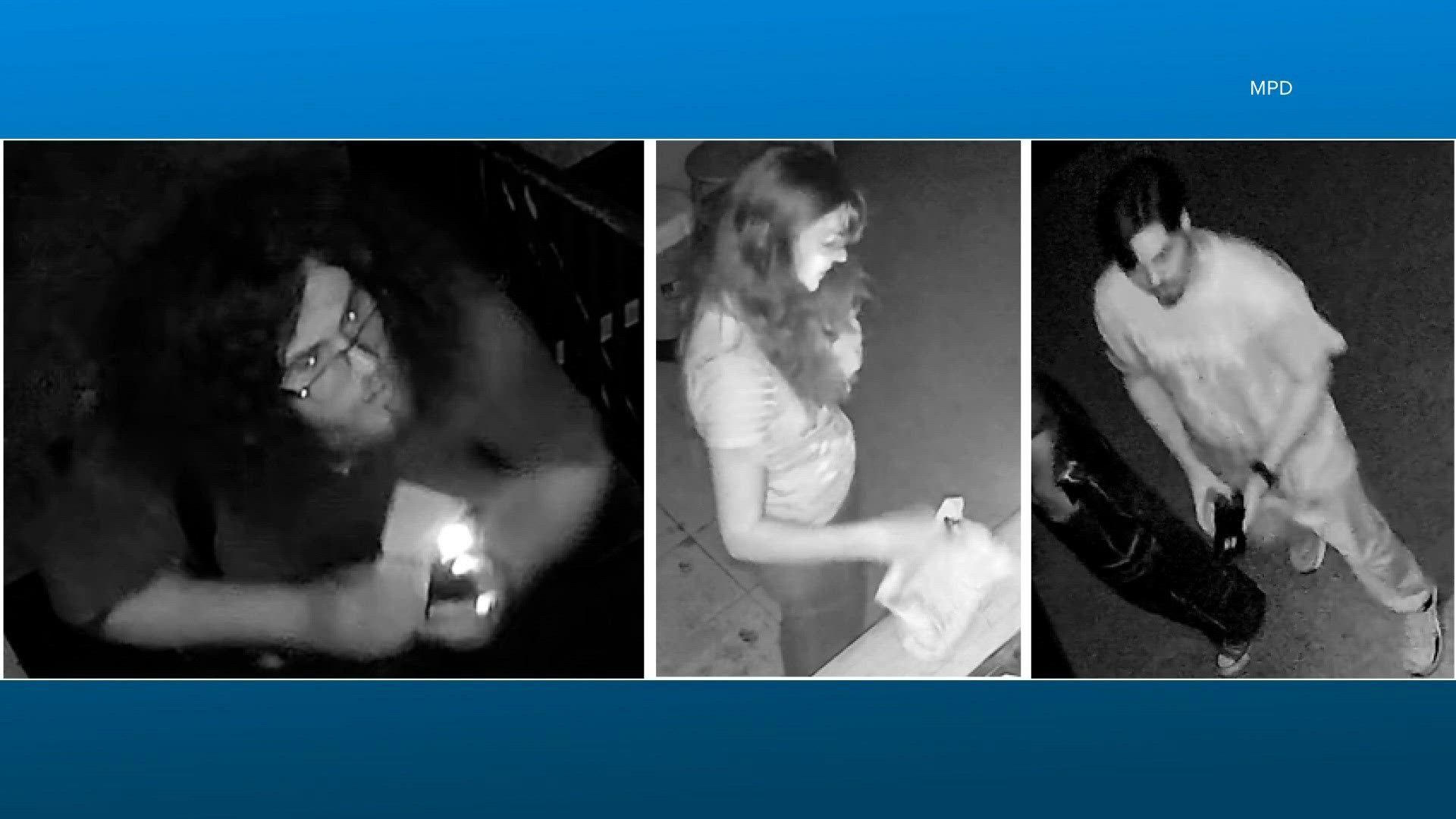 DC police looking for church burglars