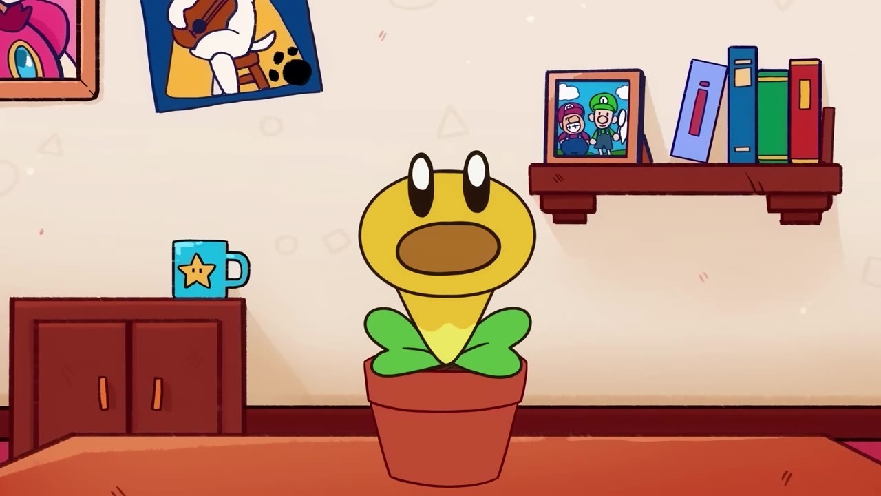 Luigi gets dating advice from a talking flower - and everything goes wrong