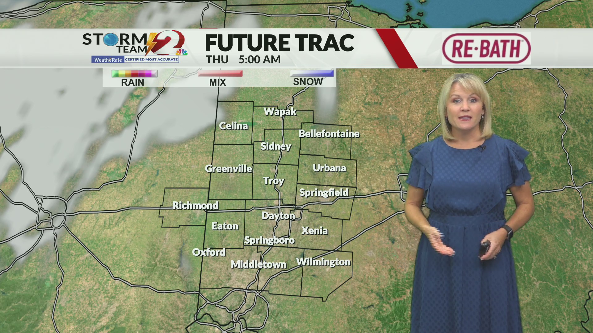 Today's Miami Valley forecast 10/29/26