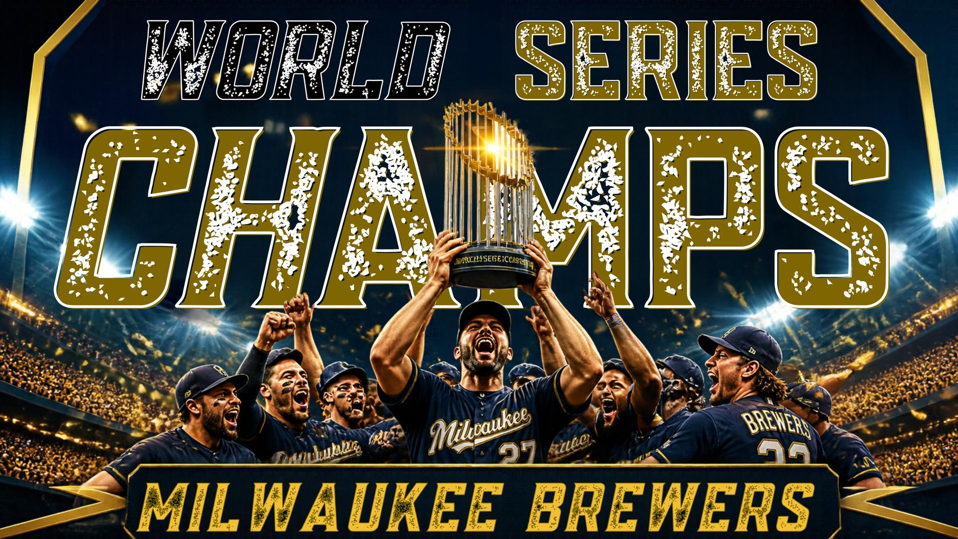 57 years of waiting! Brewers are World Series champions for the first ...