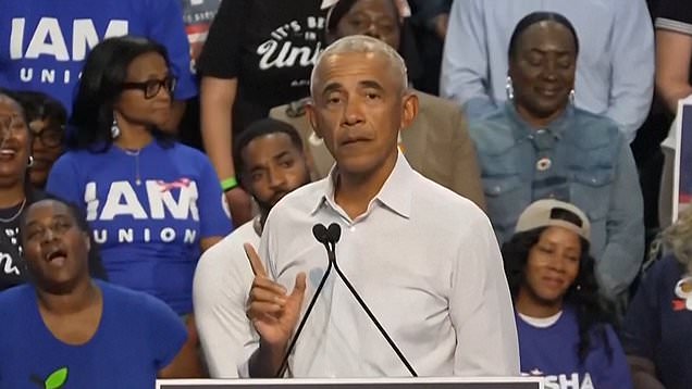 Obama mocks Trump over 'whole government response' to Cheesecake ...
