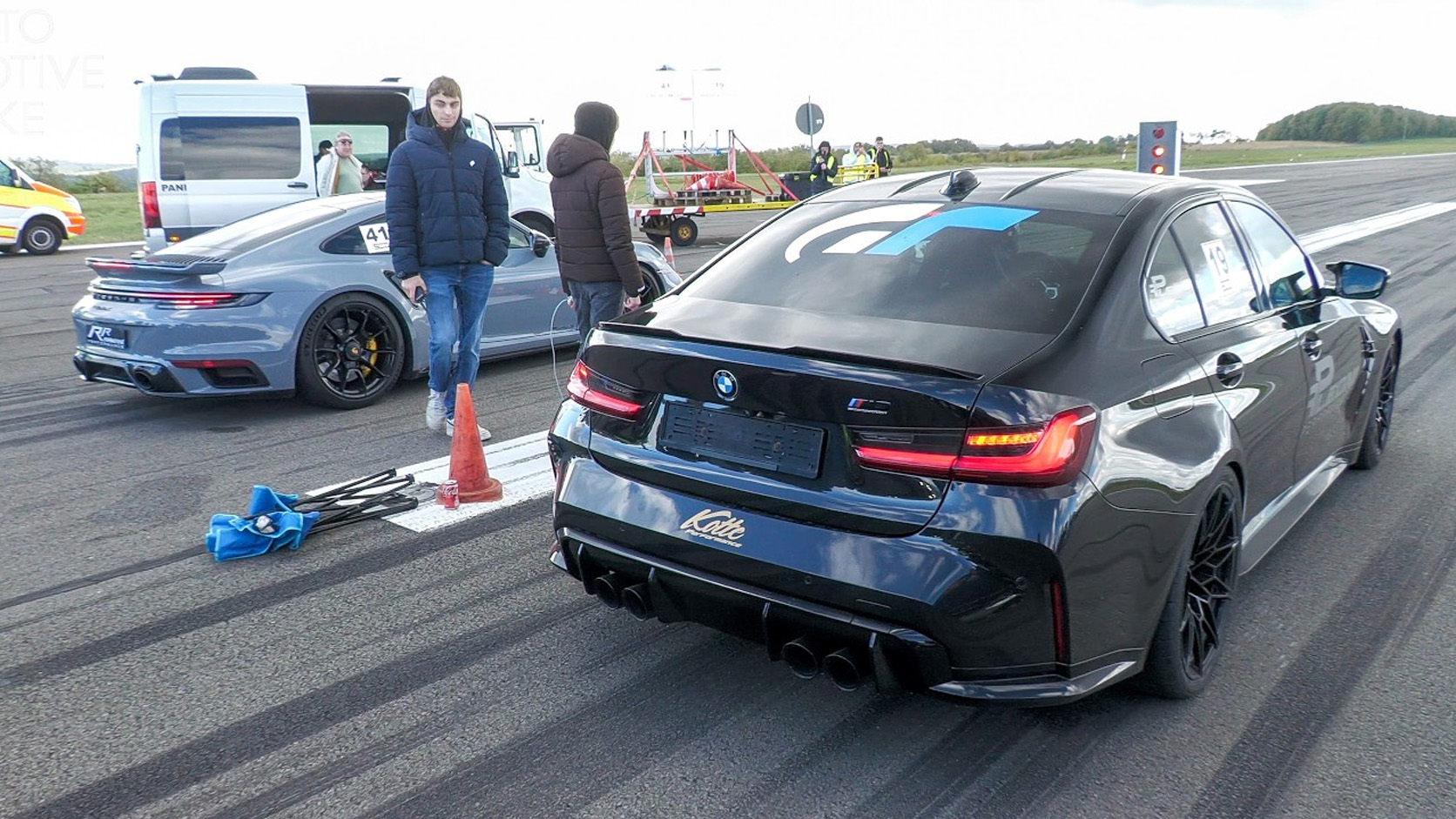 Two tuned German cars meet at SCC500
