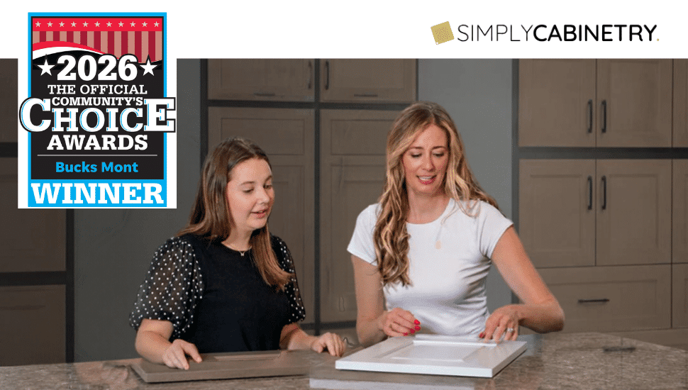 Simply Cabinetry wins 2026 Bucks-Mont community’s choice award