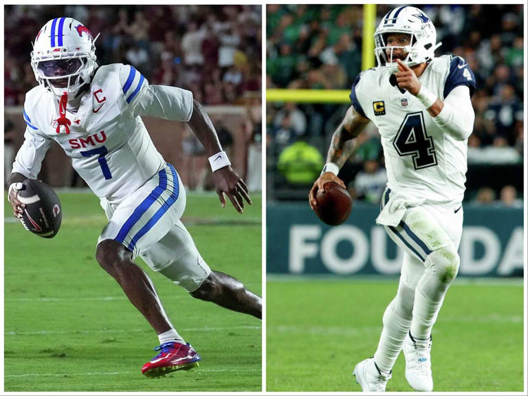 Watch: Explosive offense lifts Dallas Cowboys, SMU Mustangs to big wins