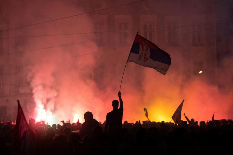 Head of Serbia's public RTS TV resigns after Student List election victory