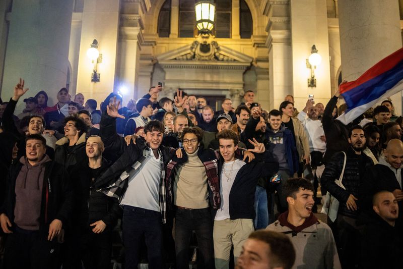 Head of Serbia's public RTS TV resigns after Student List election victory