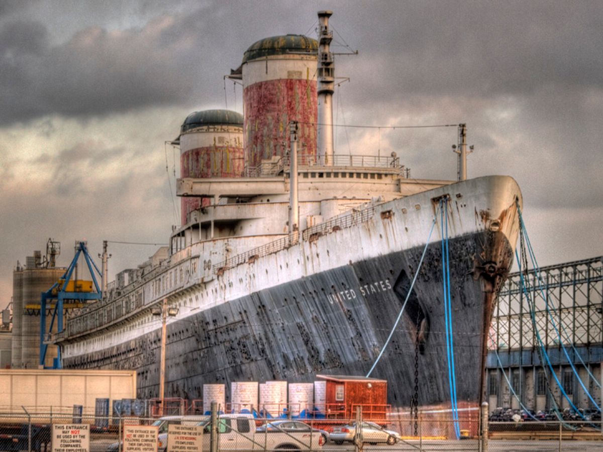 A legendary ocean liner is about to be purposely sunk and turned into ...