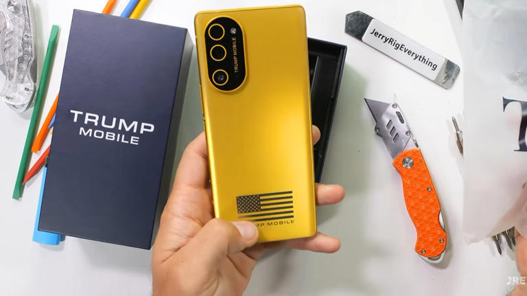 Trump Mobile T1 survives stress test but teardown proves it fails made ...