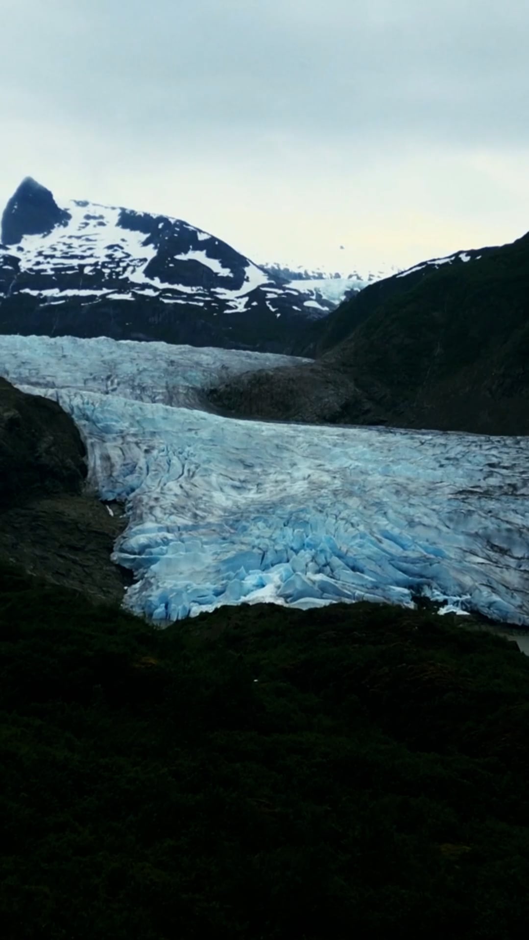 Mendenhall Glacier Alaska: Drone views of Juneau's iconic icefield