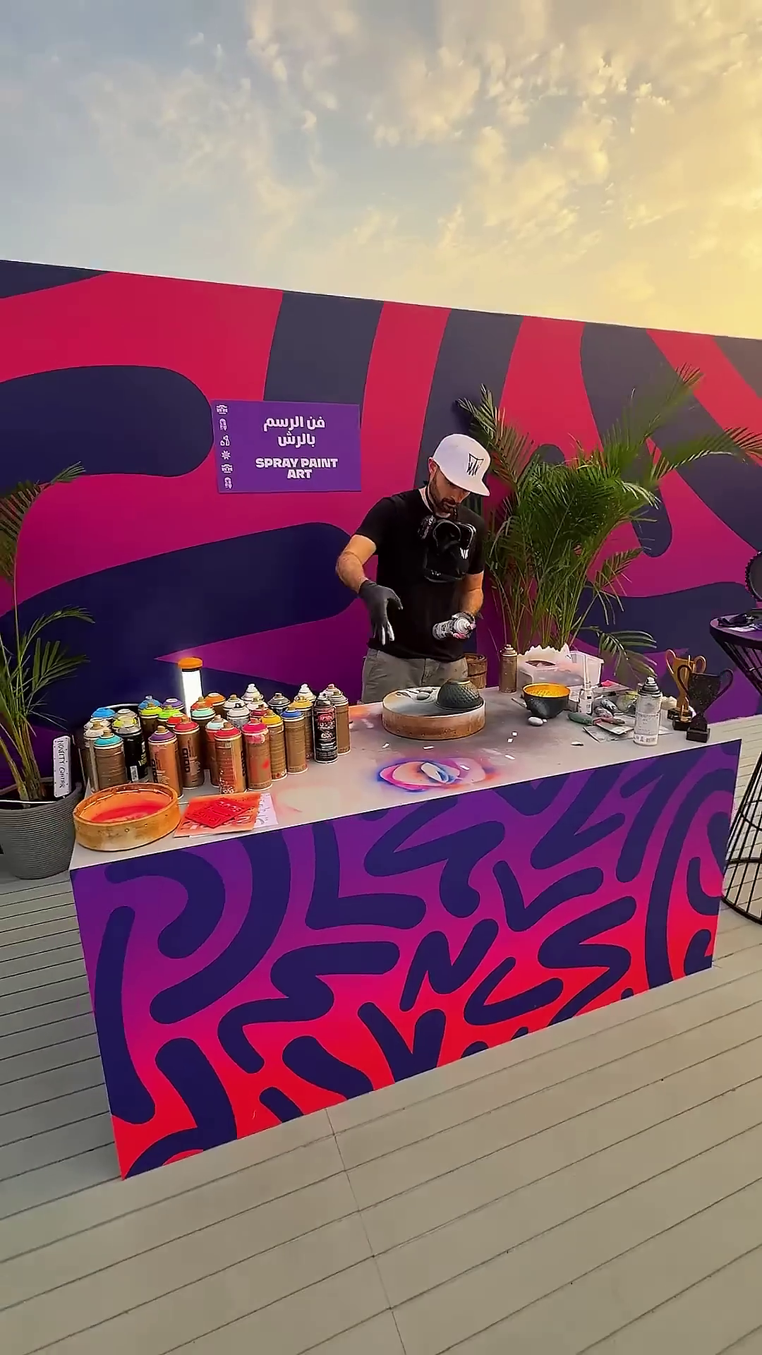 Exploring the journey of a spray paint artist