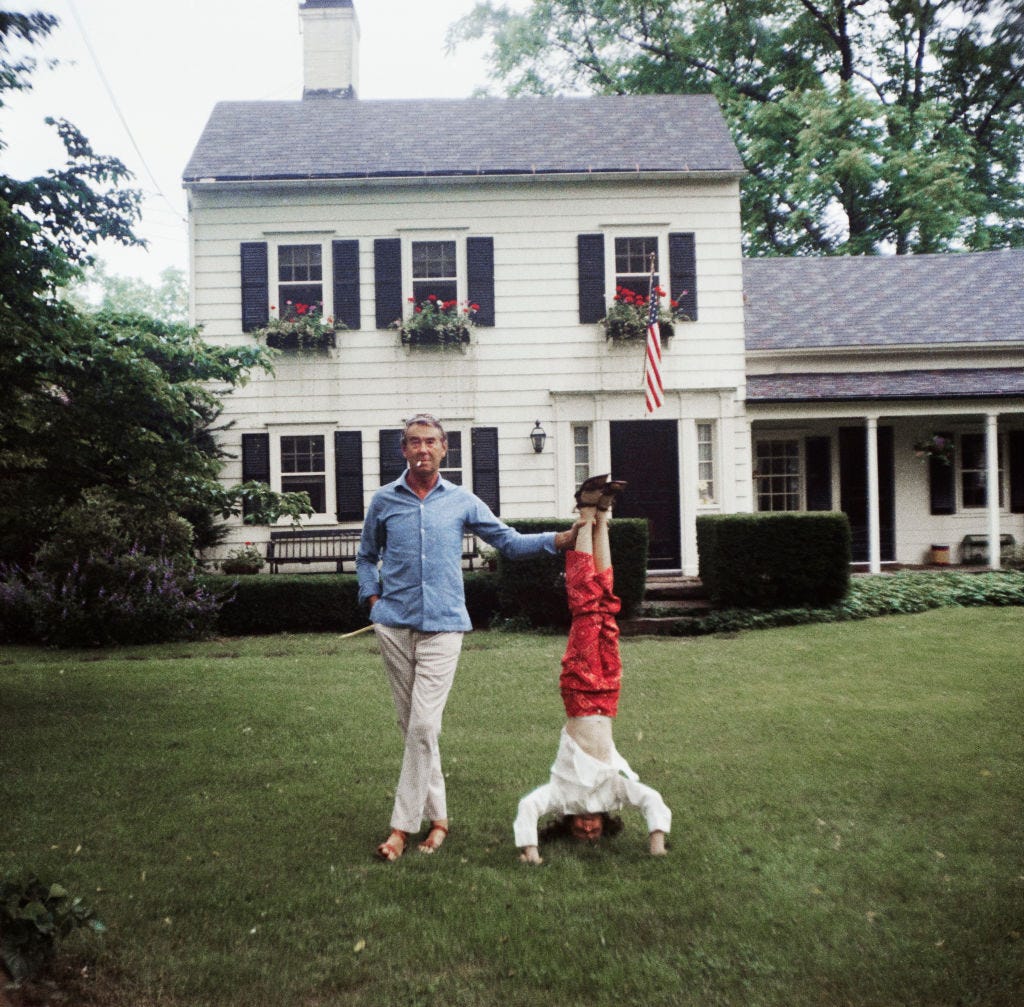 T&C exclusive: Frances Valentine is reimagining Slim Aarons’s iconic ...