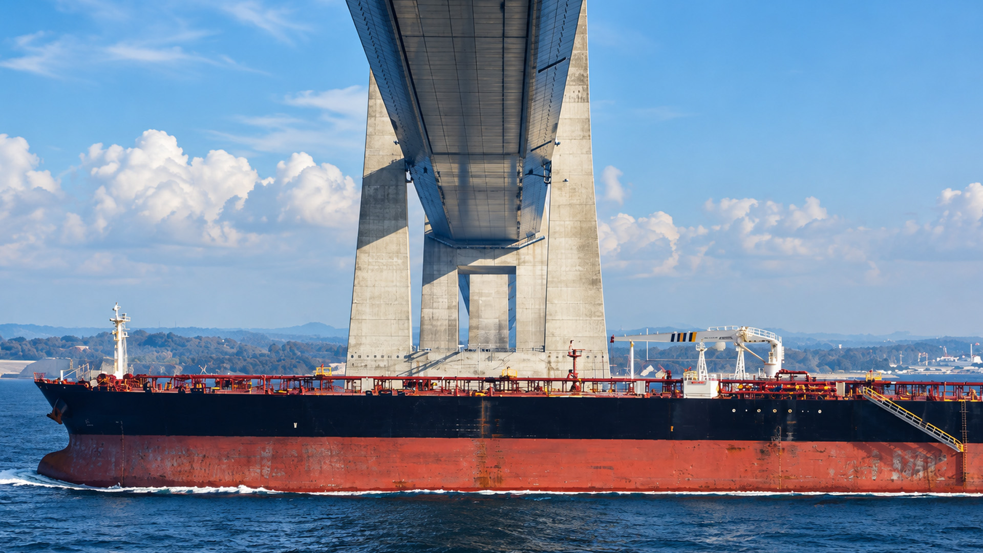 Why does this bridge look so massive?