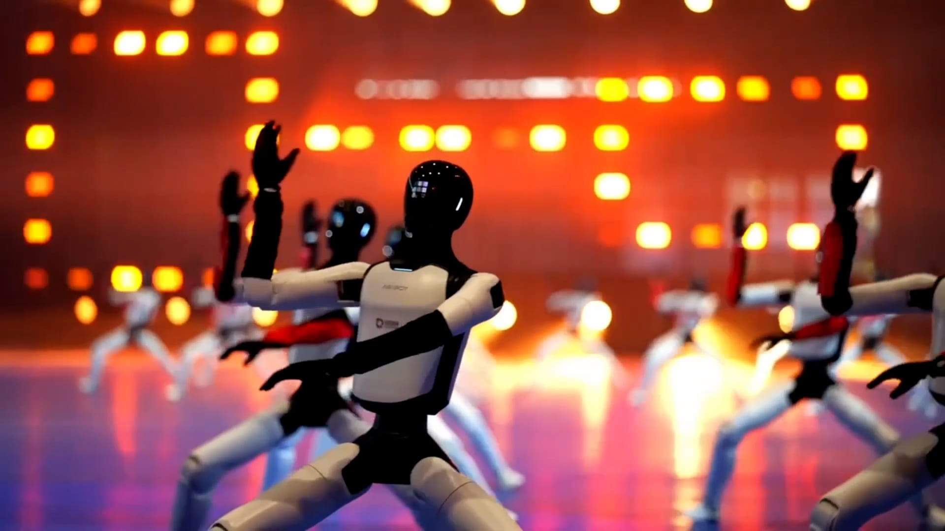 110 humanoid robots set Guinness World Record with synchronised dance ...