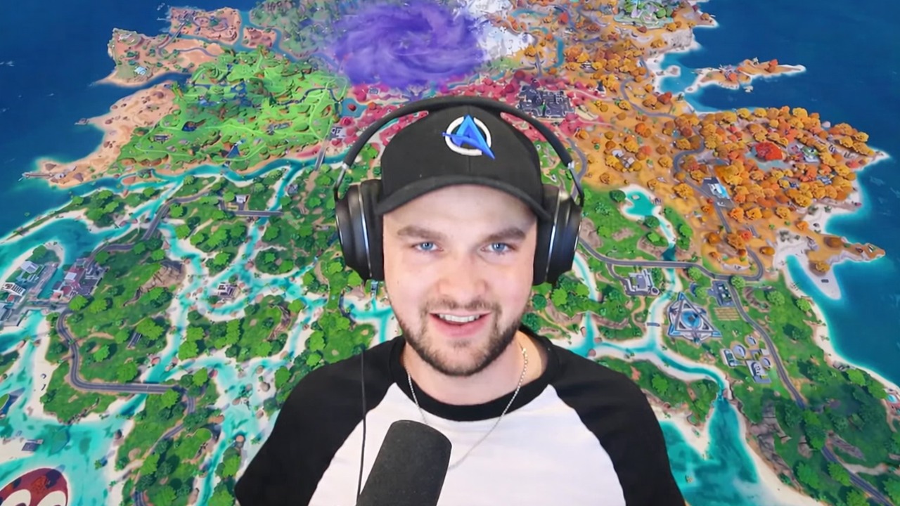 Ali-A tries to mine 300 Fortnite sprites in one game