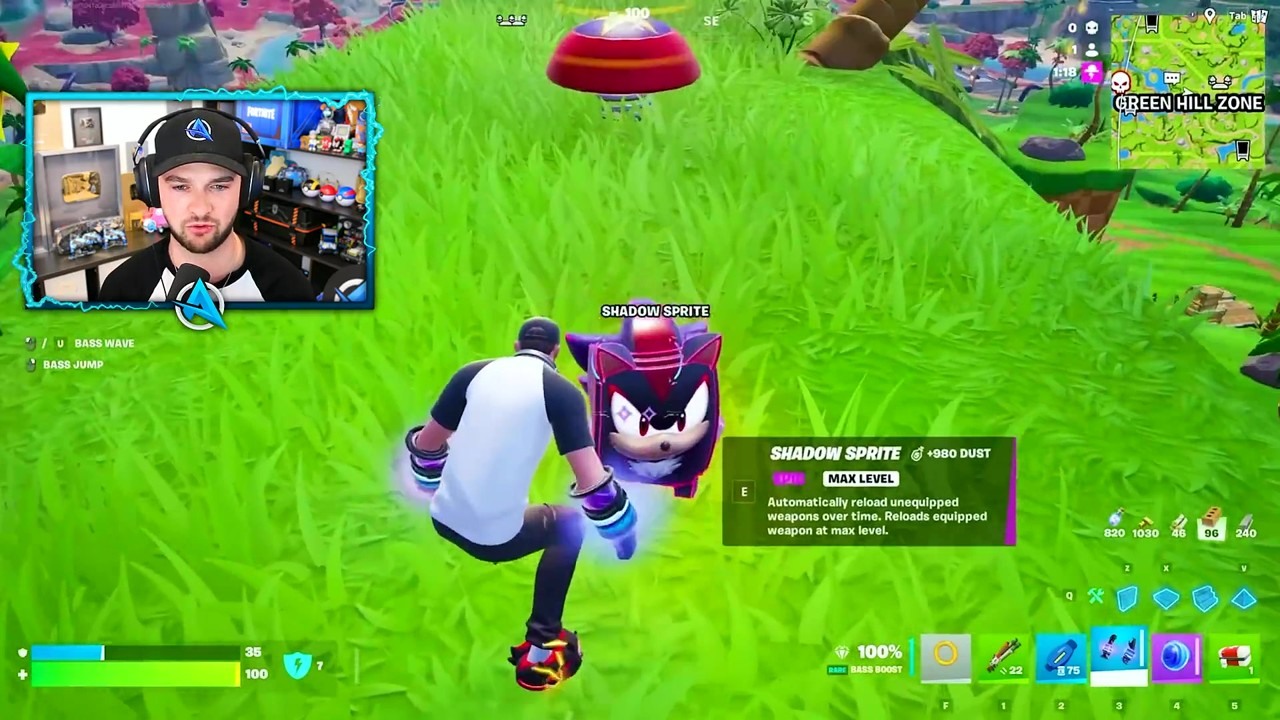 Ali-A tests 15 Fortnite shorts claims, including Shadow's item bug